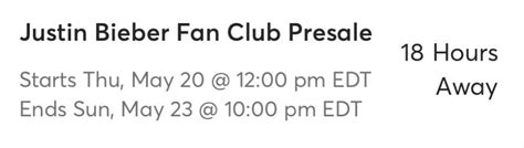 Team <b>Presale</b> Visit your desired sports team's website for more information on how to join their email list. . Fan club presale code